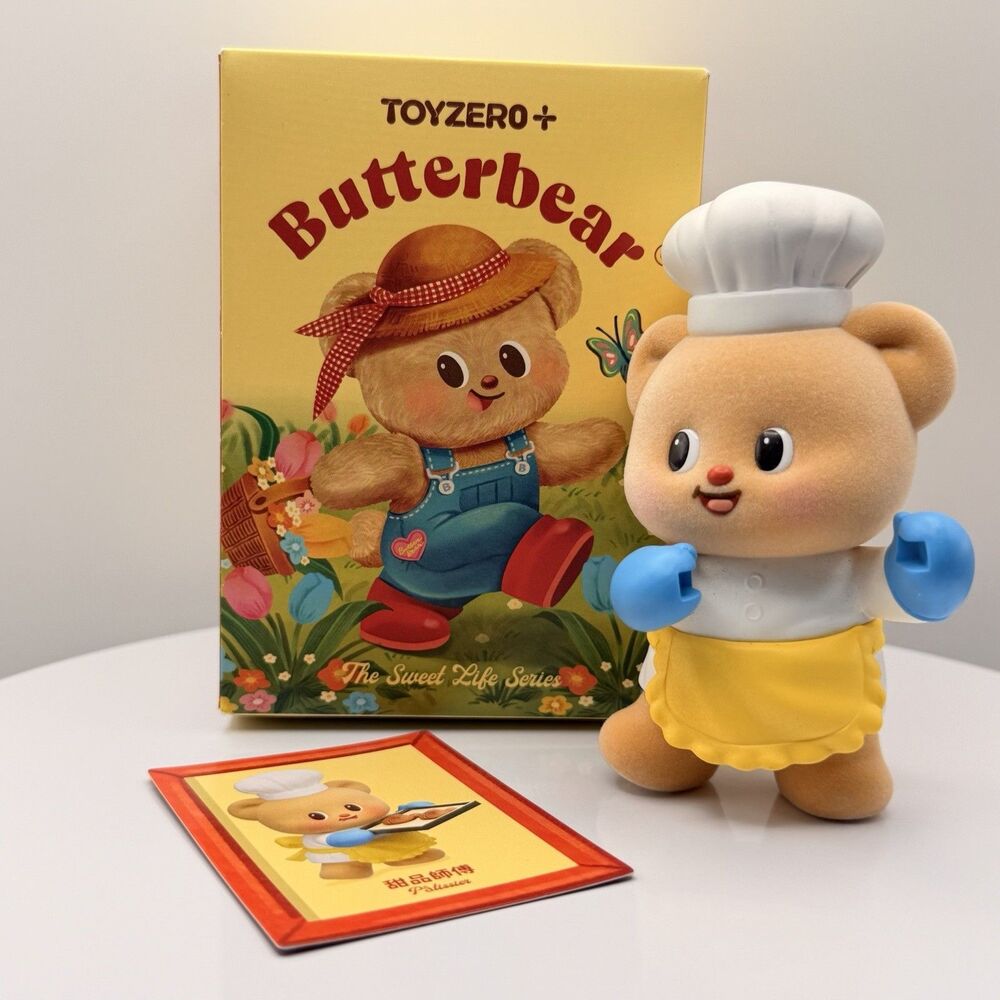 Toyzero Butterbear The Sweet Life Series Blind Box - Confirmed Patissier